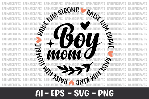 Boy Mom Graphics for Crafts