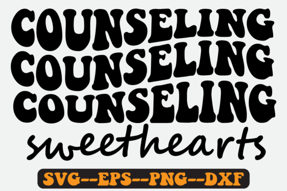 Counseling Sweethearts Retro SVG Graphics for Crafts