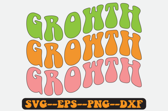 Growth Spring Quote Retro SVG Graphics for Crafts