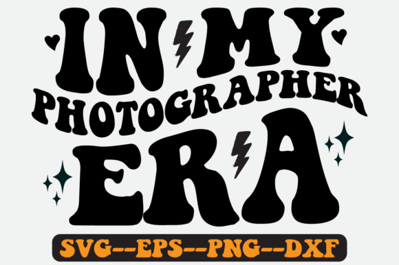 In My Photographer Era Quote Retro Svg Graphics & Crafts