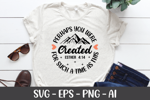 Perhaps You Were Created Esther SVG: Crafts & Graphics Review